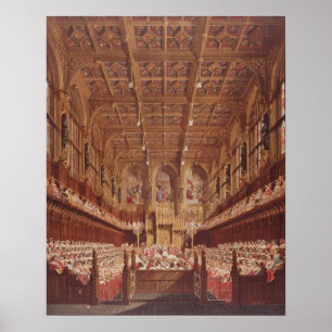 Queen Victoria in the House of Lords Poster
