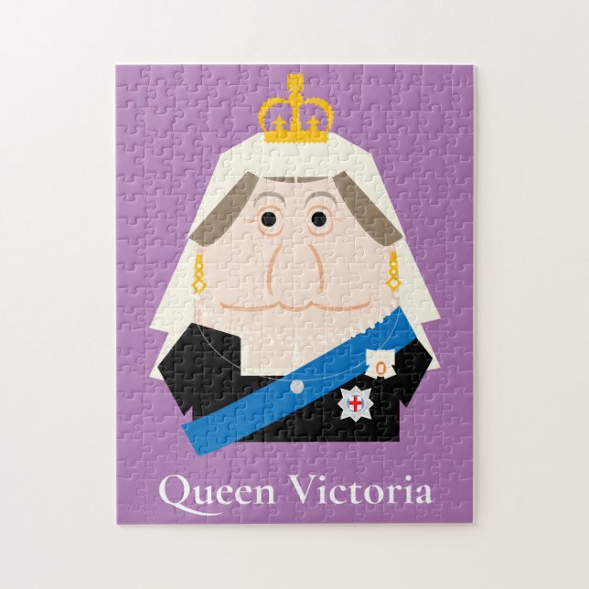 Queen Victoria Jigsaw Puzzle (Vertical)