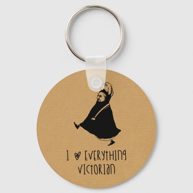 Queen Victoria Key Ring (Front)