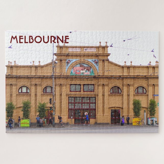 Queen Victoria Market, Melbourne, Australia Jigsaw Puzzle (Horizontal)
