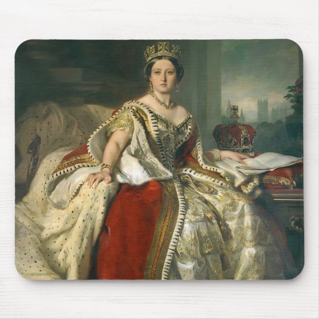 Queen Victoria  Mouse Pad (Front)