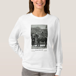 Queen Victoria on horseback at Balmoral , 1863 T-Shirt