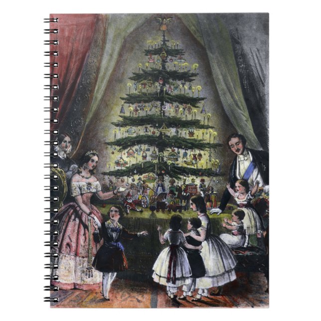 Queen Victoria's Christmas Tree Notebook (Front)