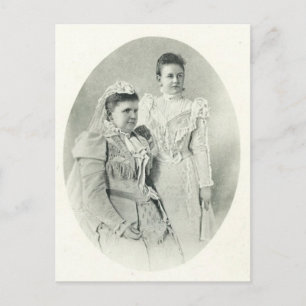 Queen Wilhelmina & Emma of the Netherlands #002NL Postcard