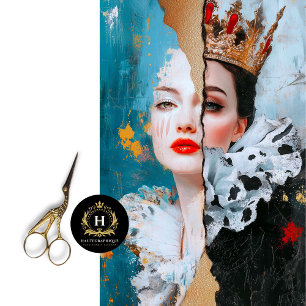 Queen Women’s History Month Decoupage  Tissue Paper