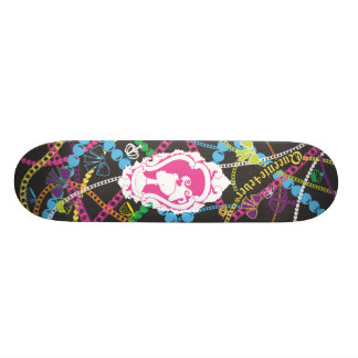 Queenie4ever Royal Tea Party Charm Skate Deck
