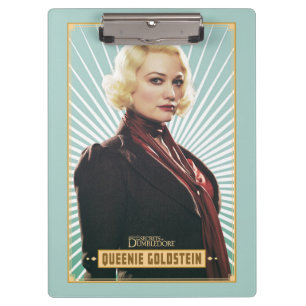 Queenie Goldstein Character Graphic Clipboard