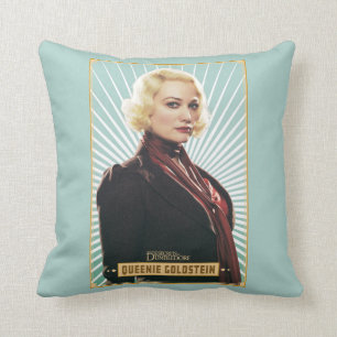 Queenie Goldstein Character Graphic Cushion