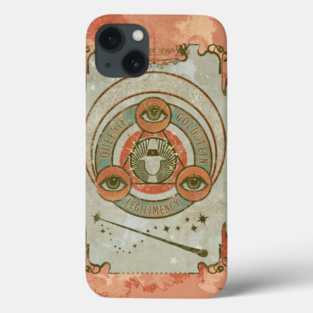 QUEENIE GOLDSTEIN™ Legilimency Graphic Case-Mate iPhone Case (Back)