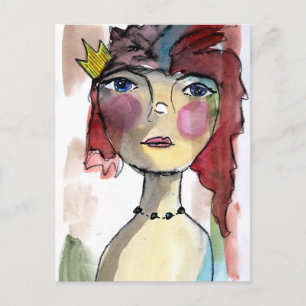 Queenie Postcard