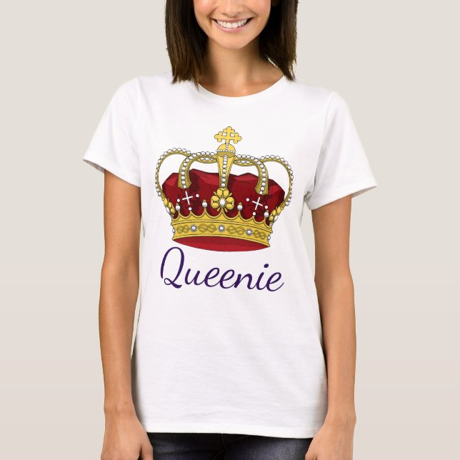 Queenie Royal Crown T-Shirt (Front)