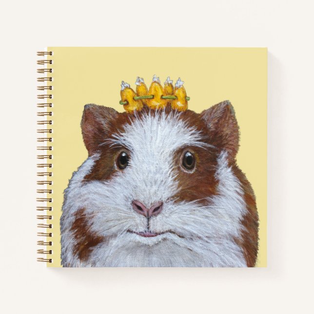 Queenie the guinea pig notebook (Front)