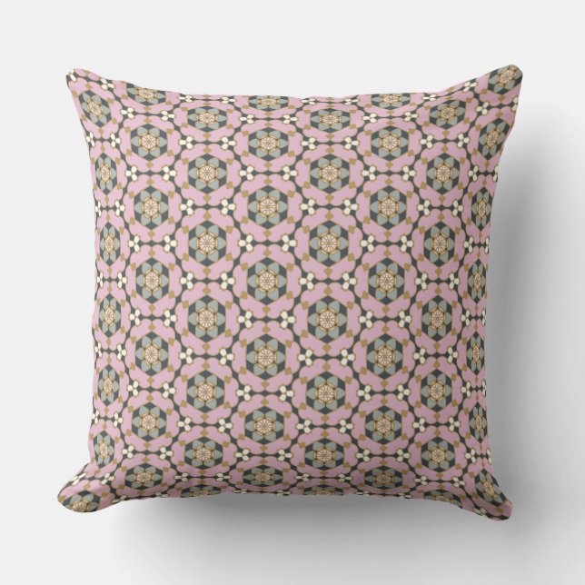 QUEENIE'S ROYAL ROOM 1 THROW PILLOW (Front)