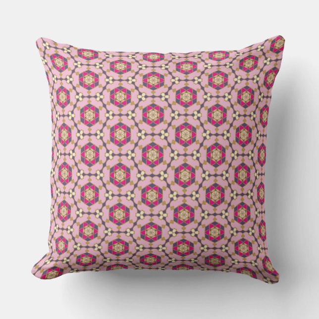 QUEENIE'S ROYAL ROOM 3 THROW PILLOW (Front)