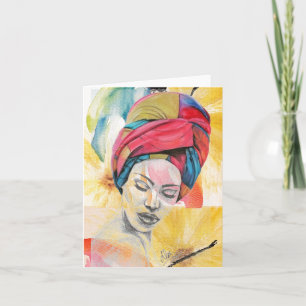 QUEENIFICENT Blank  Card