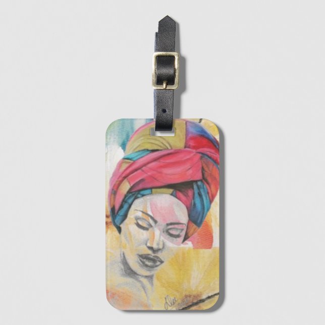 QUEENIFICENT Luggage Tag (Front Vertical)