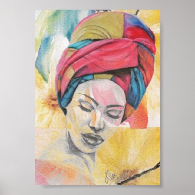 QUEENIFICENT Premium Canvas Poster (5x7) (Front)