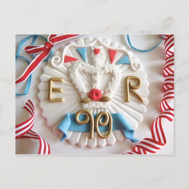 Queen's 90th Birthday Postcard (Front)