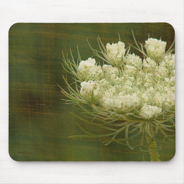 Queen's Anne Lace Wildflower  Mouse Pad (Front)
