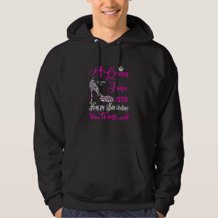 Queens Are Born In June 1979 43rd Birthday For Gir Hoodie