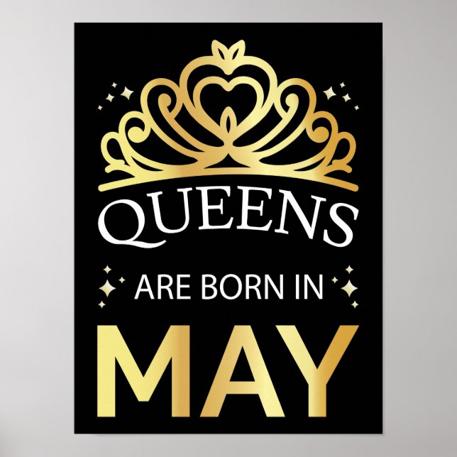 Queens Are Born In May I Poster (Front)