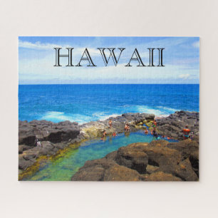 queens bath kauai jigsaw puzzle