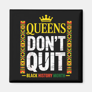Queens Black History Queens Kente Pride For Women Magnet