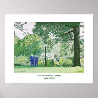 Queens Botanical Gardens, New York Poster
