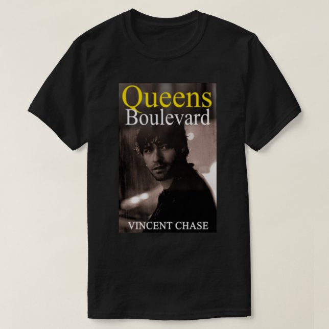 Queens Boulevard Poster Design Poster.png T-Shirt (Design Front)