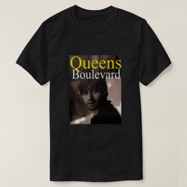 Queens Boulevard Poster Design T-Shirt (Design Front)