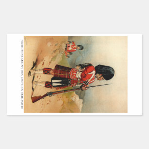 Queens Cameroon Highlanders Rectangular Sticker