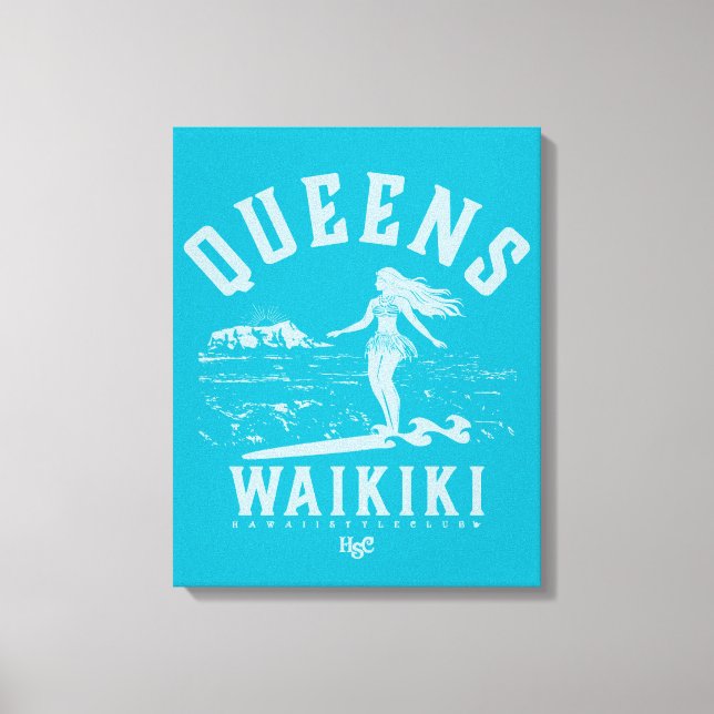 "QUEENS" CANVAS PRINT (Front)