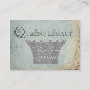 Queen's Crown Business Cards