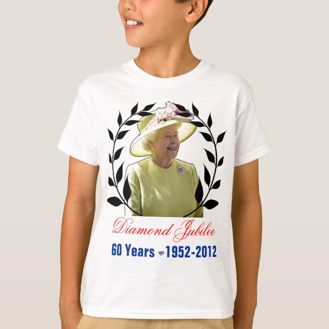 Queens Diamond Jubilee 60 Years Shirt (Front)