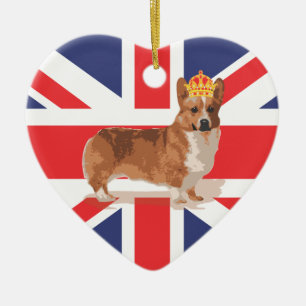 Queen's Diamond Jubilee Corgi ornament