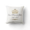 Queens Diamond Jubilee Throw Pillow