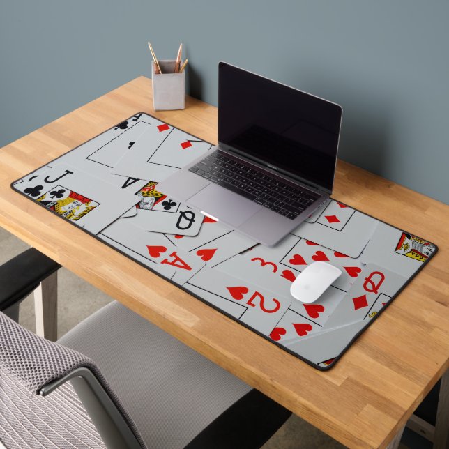 "Queen's Gambit: Scattered Pairs of Pocket Queens" Desk Mat (Office 2)