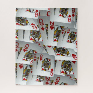 "Queen's Gambit: Scattered Pairs of Pocket Queens" Jigsaw Puzzle