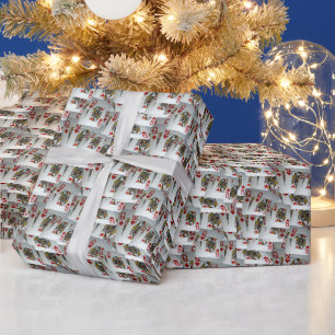 "Queen's Gambit: Scattered Pairs of Pocket Queens" Wrapping Paper
