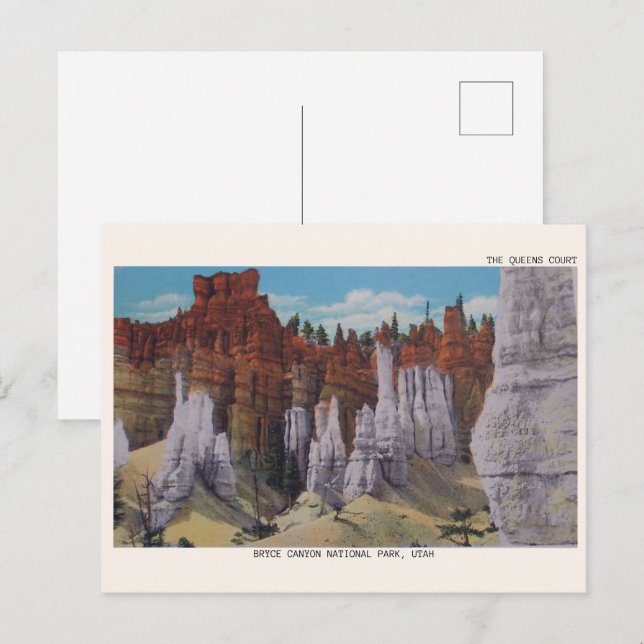 Queens Garden Trail - Bryce Canyon utah gifts Postcard (Front/Back)