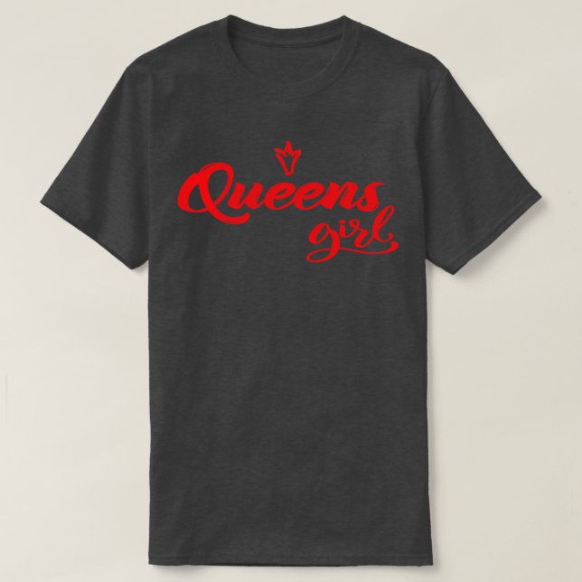 Queens Girl New York 3 T-Shirt (Design Front)