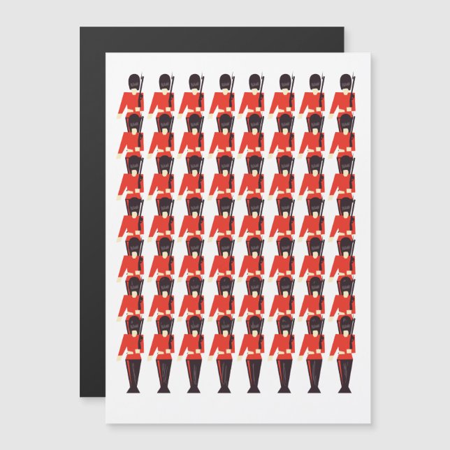 Queens Guard Soldiers Pattern (Front/Back)