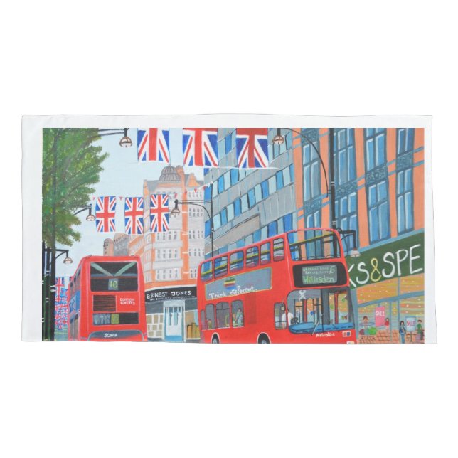 Queen's Jubilee pillowcase   (Back)