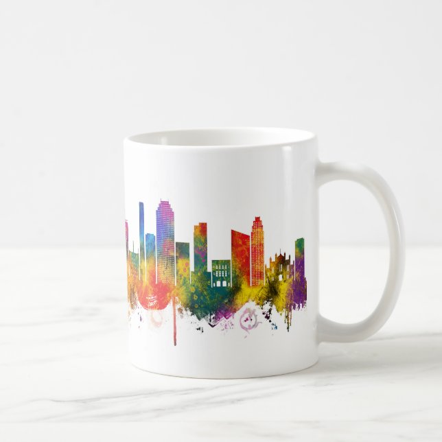 Queens New York Skyline Coffee Mug (Right)