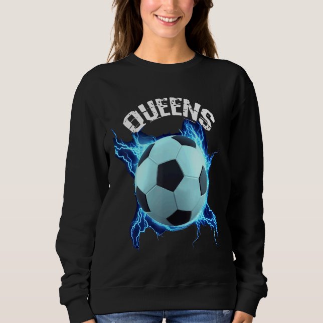 Queens New York Soccer Sweatshirt (Front)