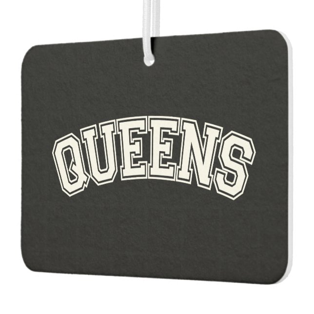 QUEENS, NYC CAR AIR FRESHENER (Left)