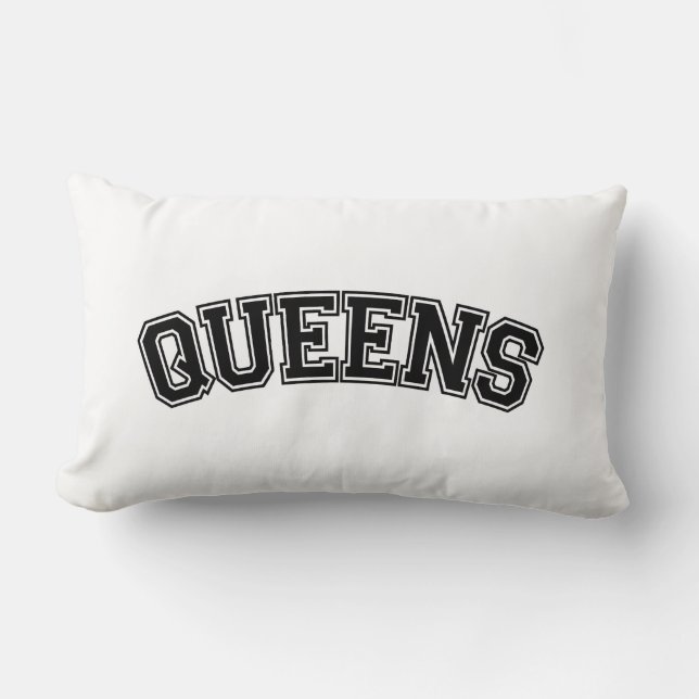 QUEENS, NYC LUMBAR CUSHION (Front)