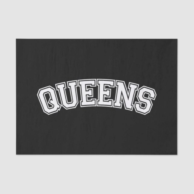 QUEENS, NYC TISSUE PAPER (Front)