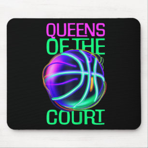 Queens Of The Court - Women And Girls Bysketbyll Mouse Pad