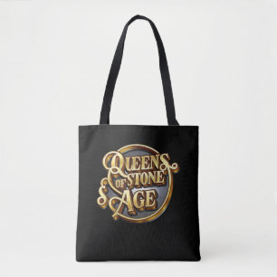 Queens of the Stone Age Design Black Tote Bags